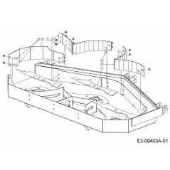 DÉFLECTEUR 703-09531A-S ORIGINAL MTD | NewgardenParts.com