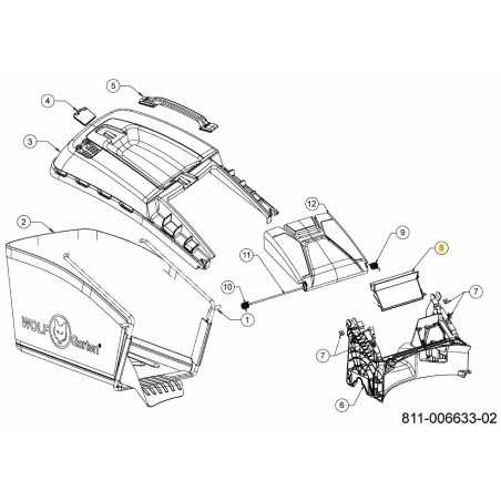 Schalldämpfer hinten 21" 731-13511A ORIGINAL MTD | NewgardenParts.com