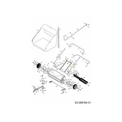 BRAZO PARA BOLSA AF-27424 ORIGINAL MTD | NewgardenParts.com