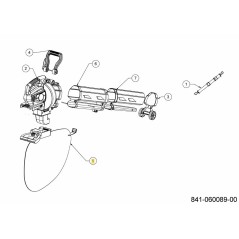 BEUTELLÄGER 664-05441 ORIGINAL MTD | NewgardenParts.com