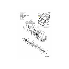 SAC : FILET ET CLIPS : 40 cm 764-04033A ORIGINAL MTD | NewgardenParts.com