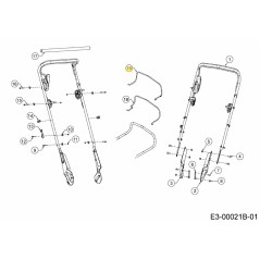 BAIL DRIVE XM3 747-08211637 ORIGINALE MTD | NewgardenParts.com