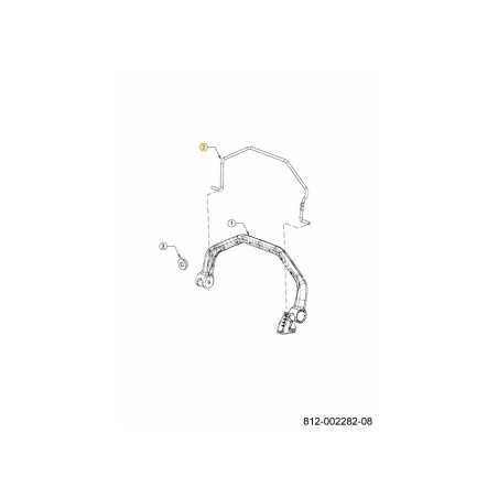 CAUTION : OPÉRATEUR : MON SPD : JAUNE 747-06381-CY ORIGINAL MTD | NewgardenParts.com