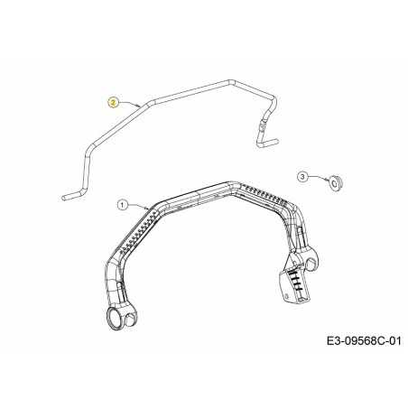 CAUZIONE OPERA MIO SPD SEMPLICE 747-06925AWR ORIGINALE MTD | NewgardenParts.com