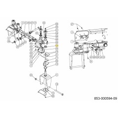 Roulement auto-aligneur 741-05950 d'origine MTD | NewgardenParts.com