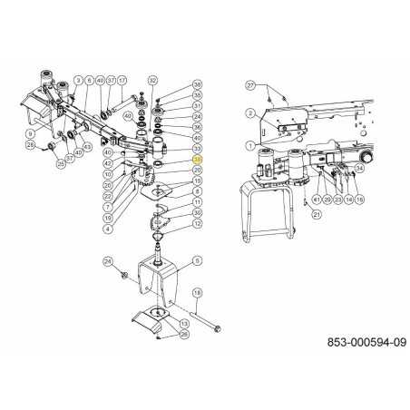 CUSCINETTO AUTOALLINEANTE 741-05950 ORIGINALE MTD | NewgardenParts.com