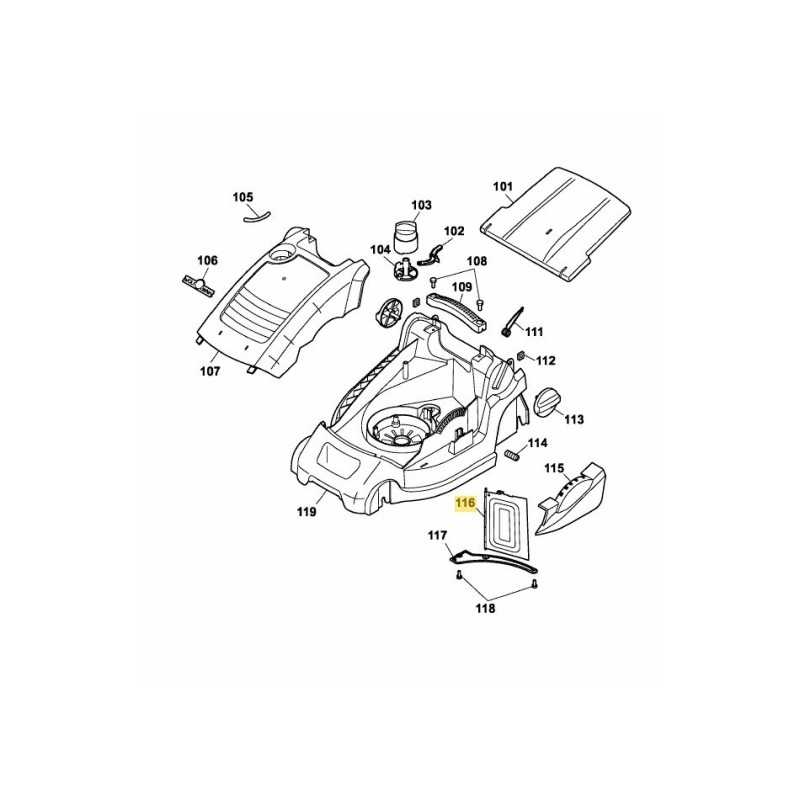 Rabat de paillis 4904038 ORIGINAL MTD