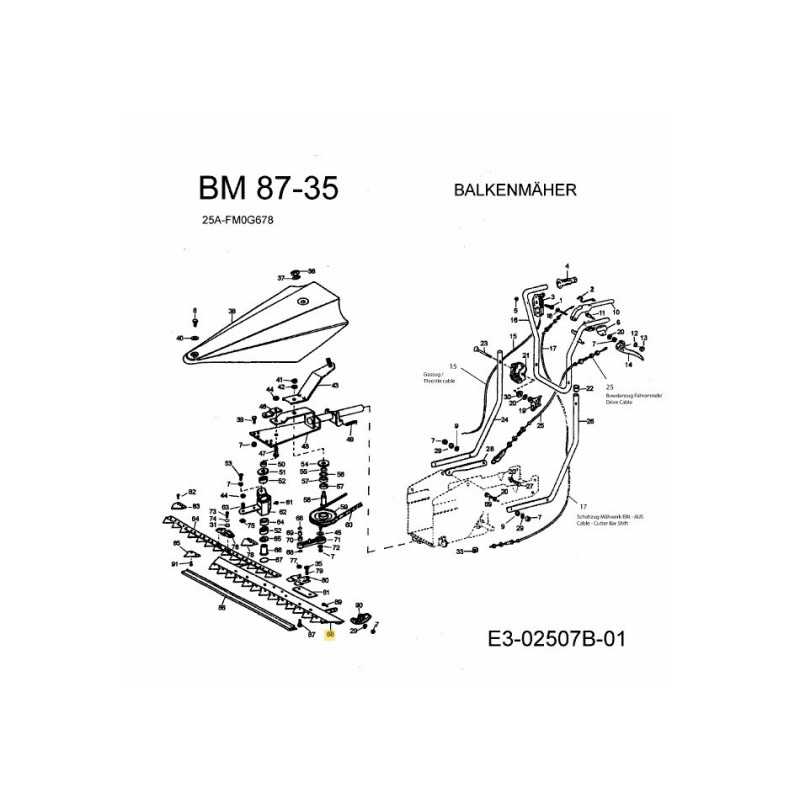 CUERPO DE BARRA 87 CM 092.48.790 ORIGINAL MTD