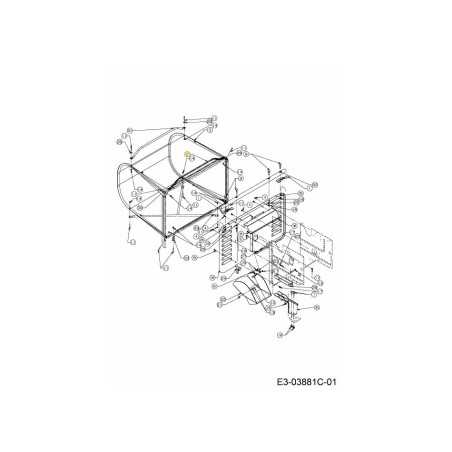 Grasfangsackrahmen 649-0011637 ORIGINAL MTD | NewgardenParts.com