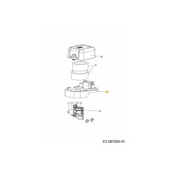 Filtre à air de base 751-12135 d'origine MTD | NewgardenParts.com