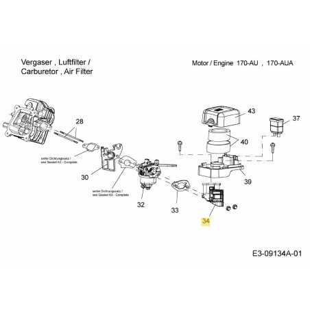 AIR CLEANER BASE 751-14315 ORIGINAL MTD | NewgardenParts.com