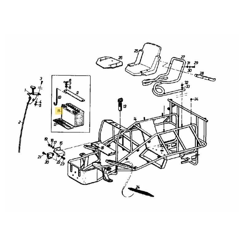 BATTERIE 000.81.827 ORIGINALE MTD