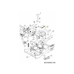 Batterie 230 CCA AGM 725-17130 d'origine MTD | NewgardenParts.com