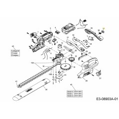 BATTERIEAUSLÖSUNGSKNOPF 731-10802 ORIGINAL MTD