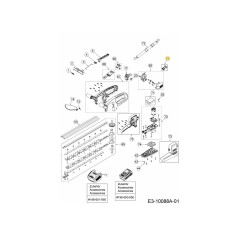 PULSANTE BATTERIA . 092.61.464 ORIGINALE MTD | NewgardenParts.com