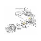 Bearing flange 741-0249 ORIGINAL MTD Bearing flange 741-0249 ORIGINAL MTD