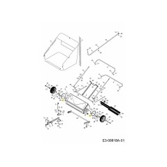 BRG:HEX FLG:.628 ID:SPLIT AF-67407 ORIGINAL MTD | NewgardenParts.com