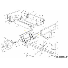 SUPPORT DE LIT AF-27980 ORIGINAL MTD | NewgardenParts.com
