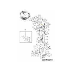 Cinghia trapezoidale 092.66.018 ORIGINALE MTD | NewgardenParts.com
