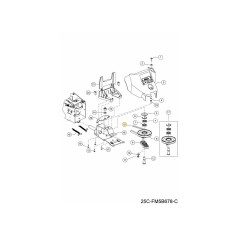Cinghia trapezoidale 092.66.051 ORIGINALE MTD | NewgardenParts.com