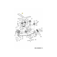 Keilriemen 754-06674 ORIGINAL MTD | NewgardenParts.com