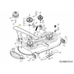 Correa trapezoidal 754-06134 ORIGINAL MTD | NewgardenParts.com
