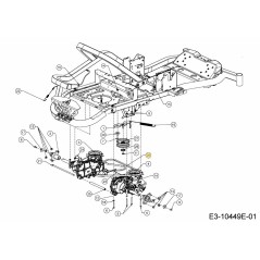 CORREA: TRANSMISIÓN AX69.1 754-05874 ORIGINAL MTD | NewgardenParts.com
