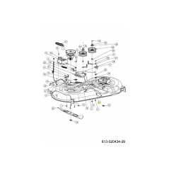 COURROIE : V-TYPE : A SEC X 108,3 754-05022A ORIGINALE MTD | NewgardenParts.com