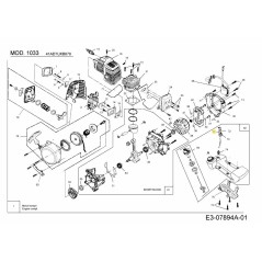 FUEL INLET PIPE 092.63.070 ORIGINAL MTD