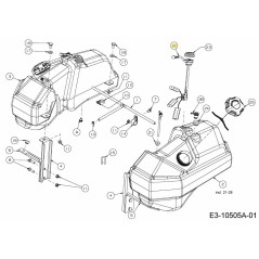 Kraftstoffstandsensor 725-06947 Original MTD | NewgardenParts.com