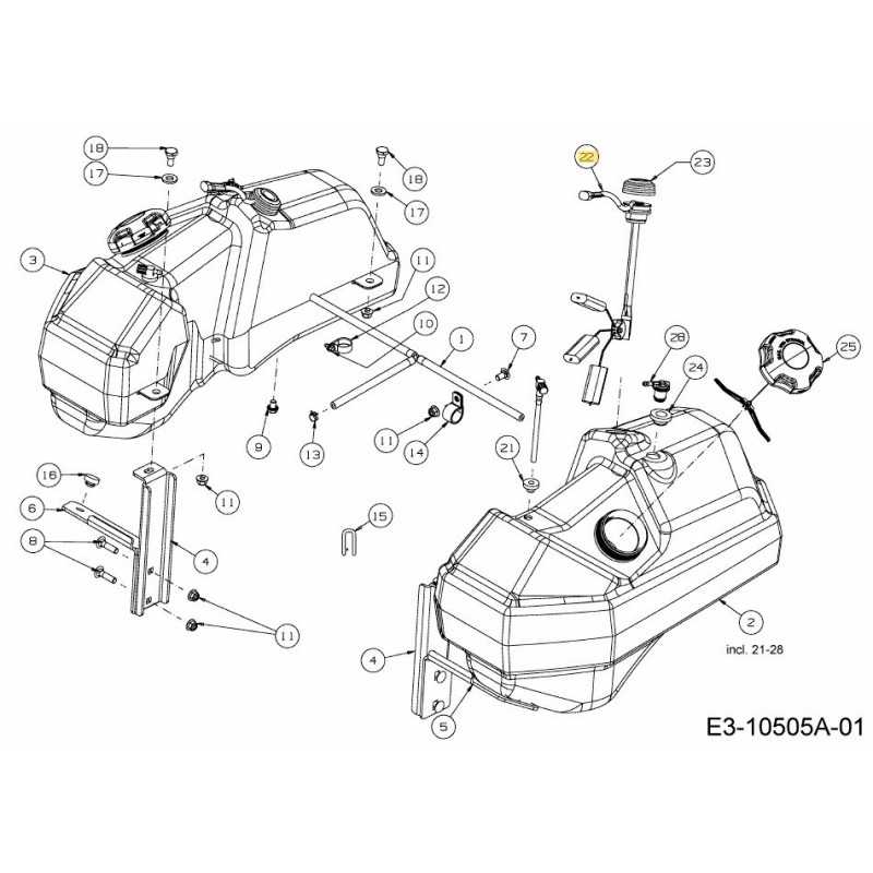 SENSOR DE NIVEL DE COMBUSTIBLE 725-06947 ORIGINAL MTD
