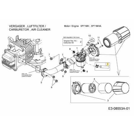 Kit de conduite de carburant 751-14505 d'origine MTD | NewgardenParts.com