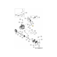 KRAFTSTOFFLEITUNG 735-05237 ORIGINAL MTD | NewgardenParts.com