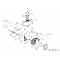 Conduite de carburant 735-05053 d'origine MTD