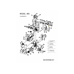 LÍNEA DE RETORNO DE COMBUSTIBLE 791-182352 ORIGINAL MTD | NewgardenParts.com