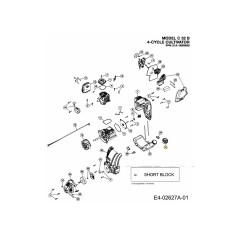 CONJUNTO DE TANQUE DE COMBUSTIBLE 753-04084 ORIGINAL MTD | NewgardenParts.com