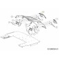 Scheinwerferblende links 731-05284A Original MTD