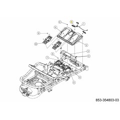 HOUSING LED HEADLIGHT 731-26885 ORIGINAL MTD | NewgardenParts.com