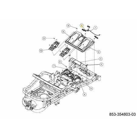 Boîtier de phare à DEL 731-26885 d'origine MTD | NewgardenParts.com