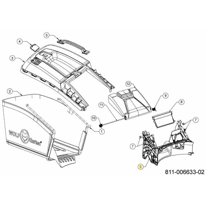 Hintere Schalldämpferblende 731-13504A Original MTD