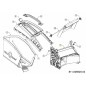 BAFFLE REAR 42/46CM PUSH 731-26410 ORIGINAL MTD