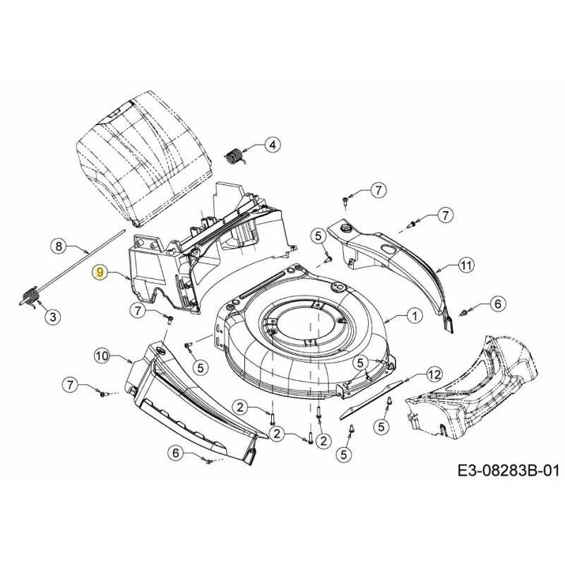 BFL RR 53CM RWD 719-04683BSA ORIGINALE MTD