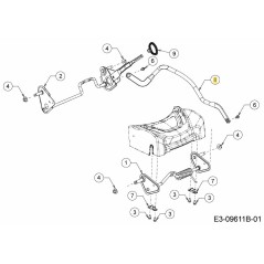 BIELLE 749-04841C-S ORIGINALE MTD | NewgardenParts.com