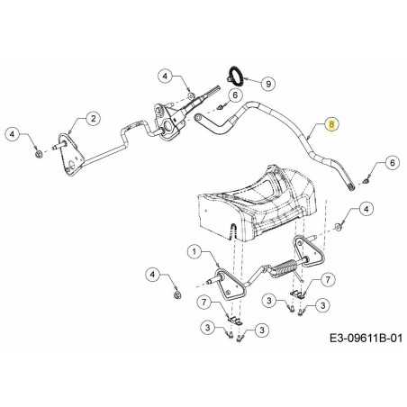 BIELLE 749-04841C-S ORIGINALE MTD | NewgardenParts.com