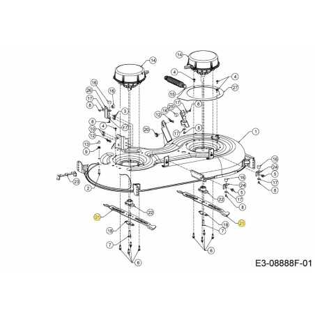 BLADE 21.18" 742-05003 ORIGINAL MTD | NewgardenParts.com