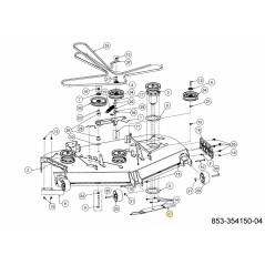 LAME 21" 742-05516 ORIGINAL MTD