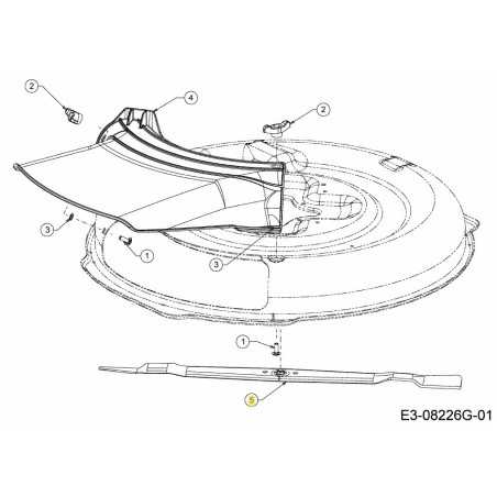 BLADE 30" 3-EN-1 DIAMOND 742-05478 ORIGINAL MTD | NewgardenParts.com