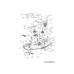 CUCHILLA EXTREMA 17.27" 742-05094-X ORIGINAL MTD | NewgardenParts.com