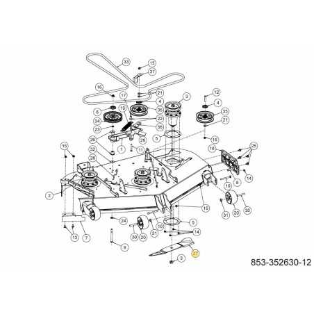 HOJA DE 19" 742-05533 ORIGINAL MTD | NewgardenParts.com