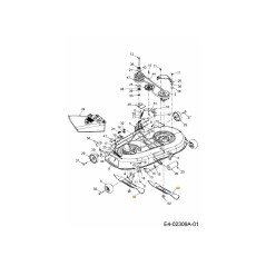 LAME 3 EN 1 742-3033 ORIGINAL MTD